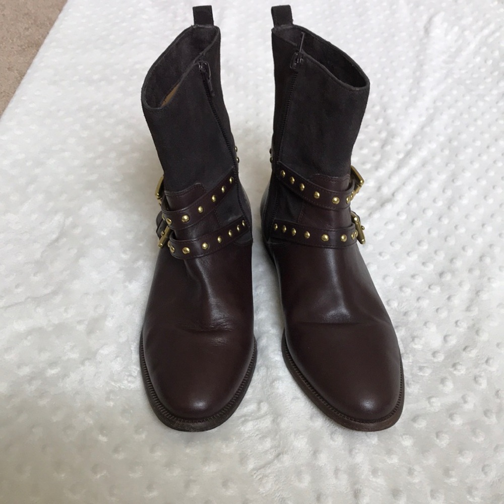 Coach Brown short boots